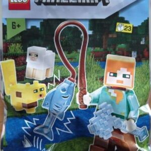 LEGO Minecraft Alex Ocelot and Sheep Foil Pack Set 662103 - Image 1