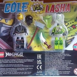 LEGO Ninjago Cole vs. Lasha Minifigure Blister Pack Set 112110 - Image 1