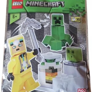 LEGO Minecraft Cave Explorer Creeper and Slime Minifigure Foil Pack Set 662302 (Bagged) - Image 1