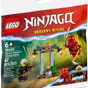 LEGO NINJAGO Kai and Rapton's Temple Battle Polybag Set 30650 - Image 1