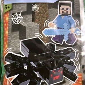 LEGO Minecraft Steve with Spider Foil Pack Set 662207 (Bagged) - Image 1