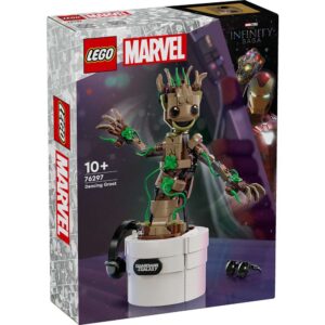 LEGO Marvel Dancing Groot Buildable Animated Toy 76297 - Image 1