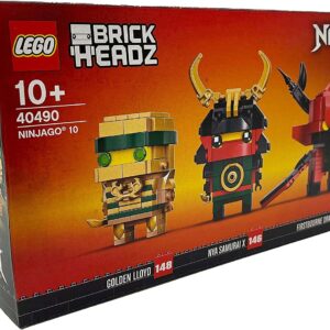 LEGO Ninjago 10th Anniversary Brickheadz Set 40490 - Image 1