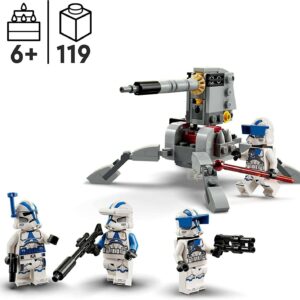 LEGO Star Wars 501st Clone Troopers Battle Pack Set 75345 - Image 2