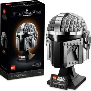 LEGO Star Wars The Mandalorian Helmet Set 75328 - Image 1