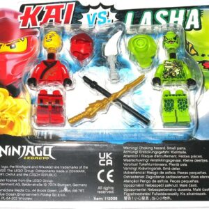 LEGO Ninjago Kai vs Lasha Minifigure Blister Pack Set 112008 - Image 1