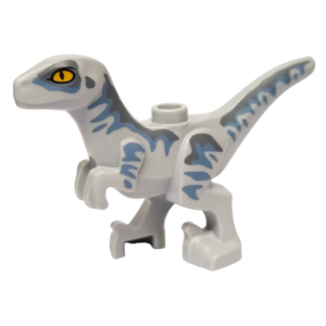 LEGO Animal Jurassic World Light Grey Baby Velociraptor Dinosaur from 76963 - Image 1