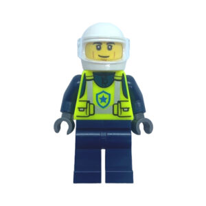 LEGO City Police Officer in Safety Vest Minifigure from 60415 - Image 1