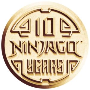 LEGO NINJAGO Legacy 10th Anniversary Collectors Coin - Image 1