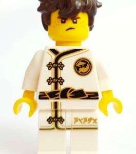 LEGO Ninjago Jay White Wu-Cru Training Gi Minifigure (Bagged) - Image 1