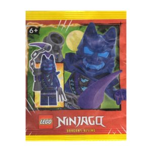 LEGO Ninjago Wolf Mask Warrior Minifigure Paper Foil Pack Set 892402 - Image 1