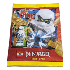 LEGO Ninjago Zane Dragons Rising Ninja Minifigure Paper Foil Pack Set 892401 - Image 1