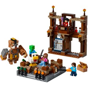 LEGO Minecraft Woodland Mansion Fighting Ring Gamer Toy with Mob Figures 21272 - Image 2