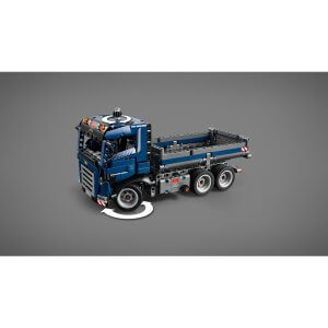 LEGO Technic Tipping Dump Truck Toy, Blue Construction Vehicle Set 42203 - Image 5