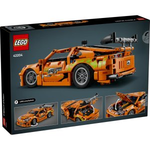 LEGO Technic Fast and Furious Toyota Supra MK4 Toy Car Model Kit 42204 - Image 3