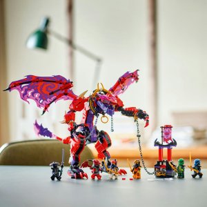 LEGO NINJAGO Thunderfang Dragon of Chaos Ninja Toy Set 71832 - Image 12