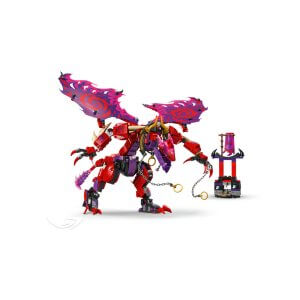 LEGO NINJAGO Thunderfang Dragon of Chaos Ninja Toy Set 71832 - Image 6