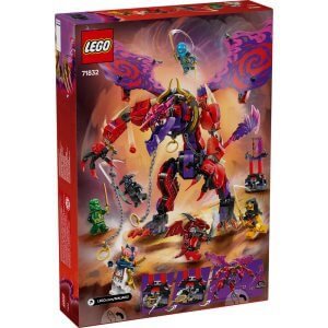 LEGO NINJAGO Thunderfang Dragon of Chaos Ninja Toy Set 71832 - Image 9