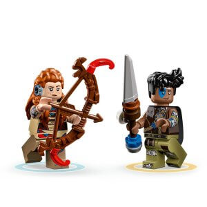 LEGO Horizon Adventures Aloy & Varl vs. Shell-Walker & Sawtooth Toy 77037 - Image 12