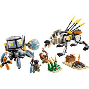 LEGO Horizon Adventures Aloy & Varl vs. Shell-Walker & Sawtooth Toy 77037 - Image 2