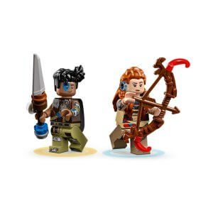 LEGO Horizon Adventures Aloy & Varl vs. Shell-Walker & Sawtooth Toy 77037 - Image 6