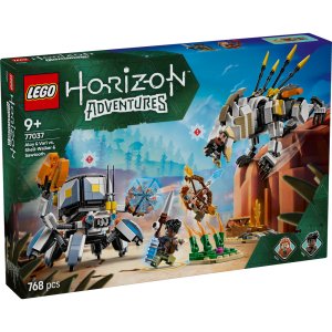 LEGO Horizon Adventures Aloy & Varl vs. Shell-Walker & Sawtooth Toy 77037 - Image 8