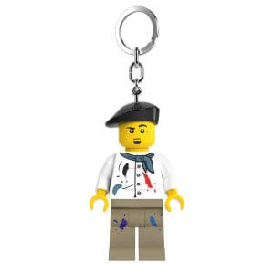 LEGO Iconic Artist Minifigure Key Light (keyring/keychain) LED Lite - Image 4