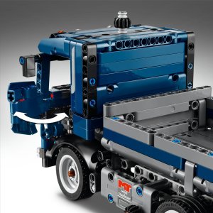 LEGO Technic Tipping Dump Truck Toy, Blue Construction Vehicle Set 42203 - Image 10