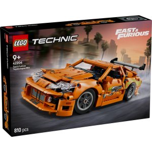 LEGO Technic Fast and Furious Toyota Supra MK4 Toy Car Model Kit 42204 - Image 2