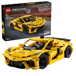 LEGO Technic Chevrolet Corvette Stingray Car Model Kit Vehicle Toy 42205 - Image 1