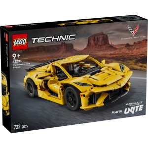 LEGO Technic Chevrolet Corvette Stingray Car Model Kit Vehicle Toy 42205 - Image 8